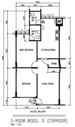Blk 4 Teck Whye Heights I (Choa Chu Kang), HDB 3 Rooms #569361301